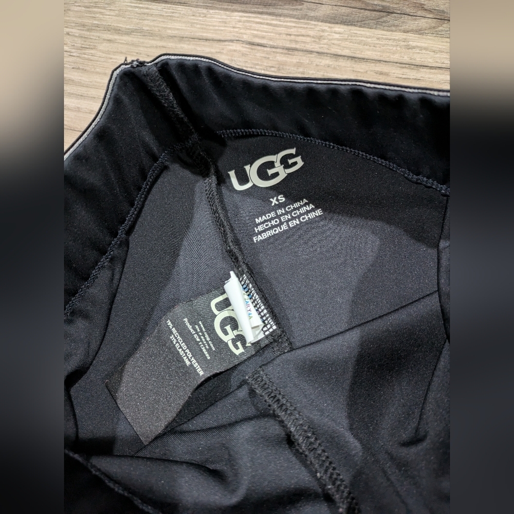 UGG 1136895 Tar Mckena Logo Leggings Black XS - Picture 5 of 9